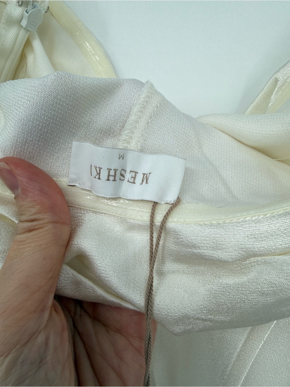 Meshki White Off-Shoulder Maxi Dress - Picture 8 of 9